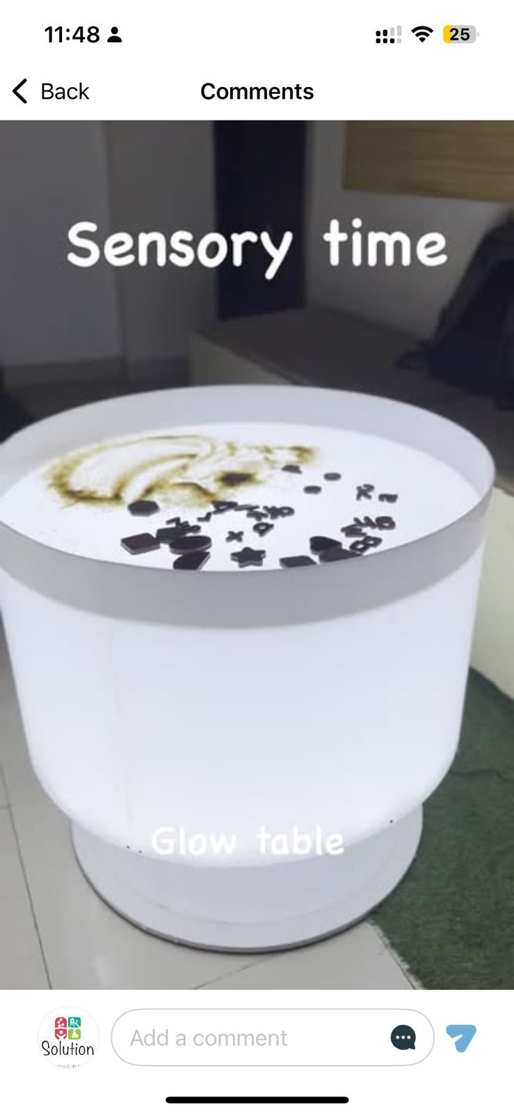 Glow Table