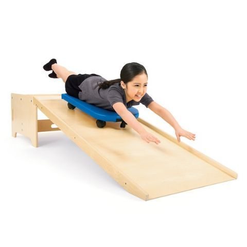 Scooter Board with Slide Ramp